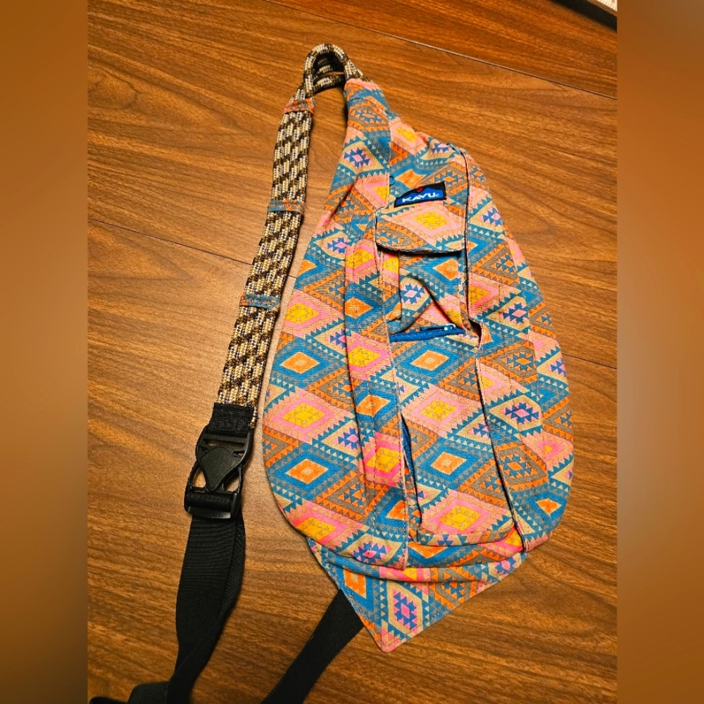 Colorful Geometric KAVU  Sling Bag